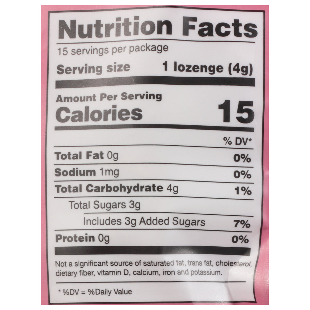 Melora - Lozenges Straw Elbry - EA of 1-2.1 OZ