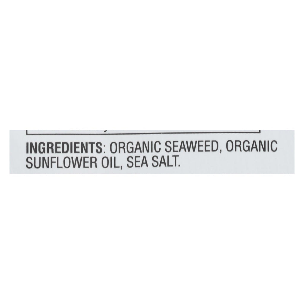 Gimme Organic Wrap N' Roll - Sea Salt - Case of 10 - 0.92 oz.