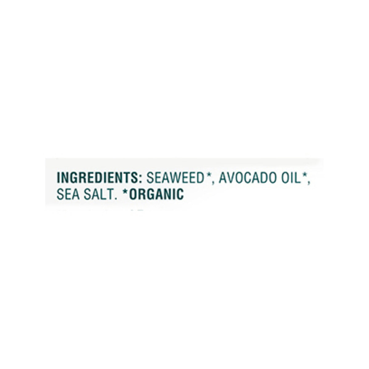 Gimme, Organic Roasted Seaweed Snacks With Sea Salt Avocado Oil, Case Of 8, 6/.16 pk