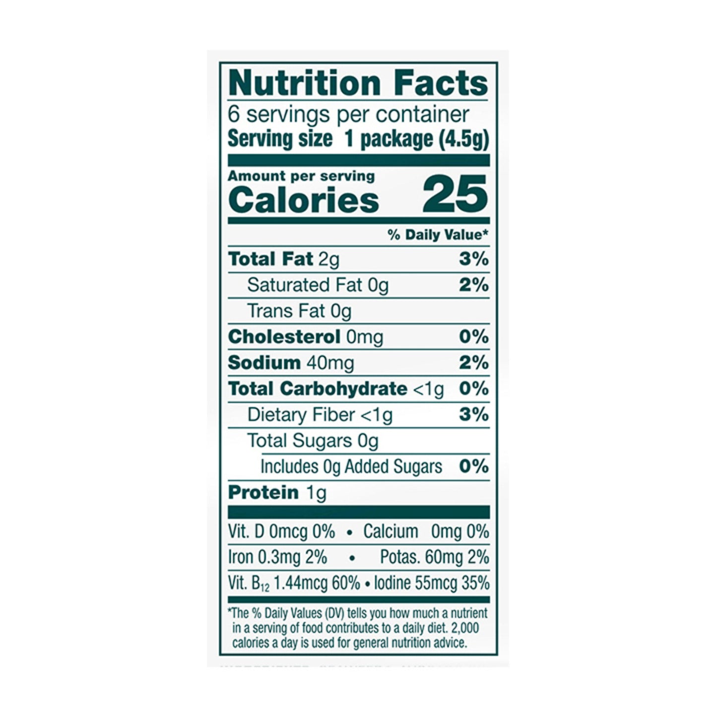 Gimme, Organic Roasted Seaweed Snacks With Sea Salt Avocado Oil, Case Of 8, 6/.16 pk