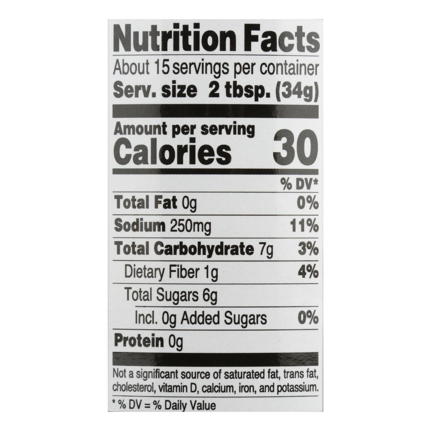 True Made Foods - Bbq Sauce Memphis No Sugar - Case of 6-18 OZ