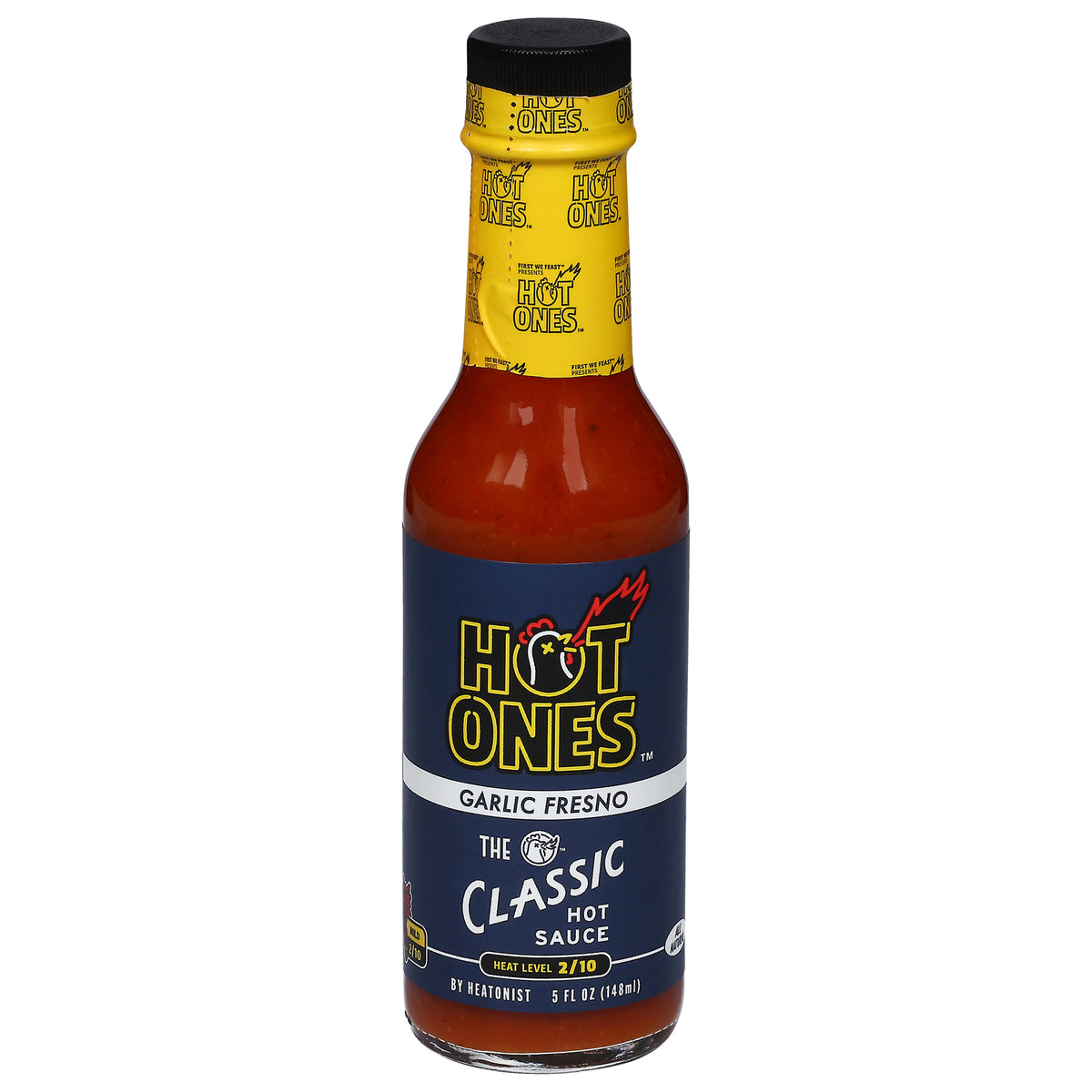 Hot Ones - Sce Garlic Fresno Edition - CS of 12-5 OZ