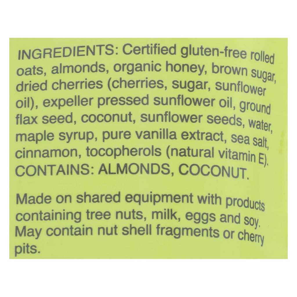 Jessica's Gluten-Free Almond Cherry Granola  - Case of 12 - 11 OZ