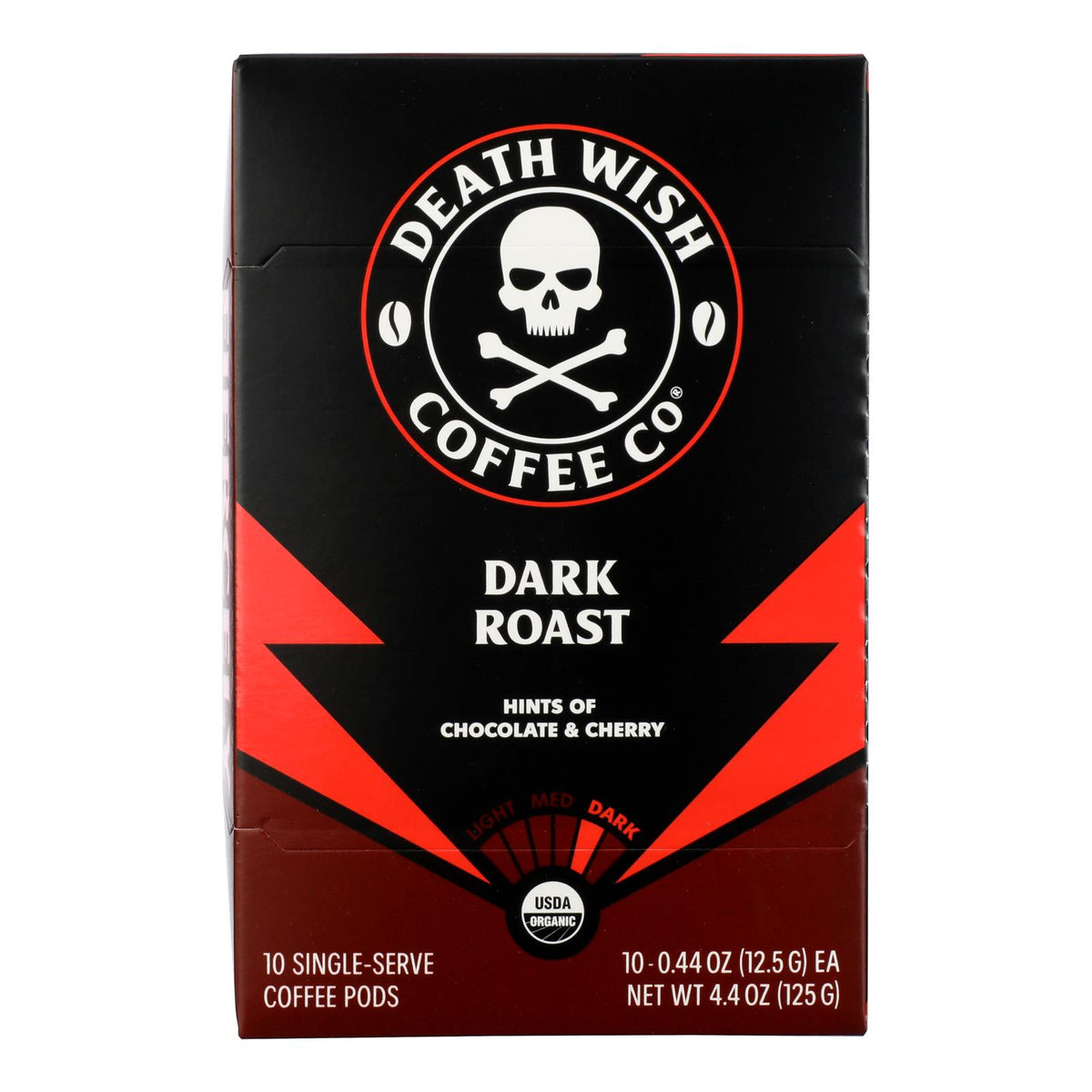 Death Wish Coffee - Coffee Single Serve Cup - Case of 6-10 CT