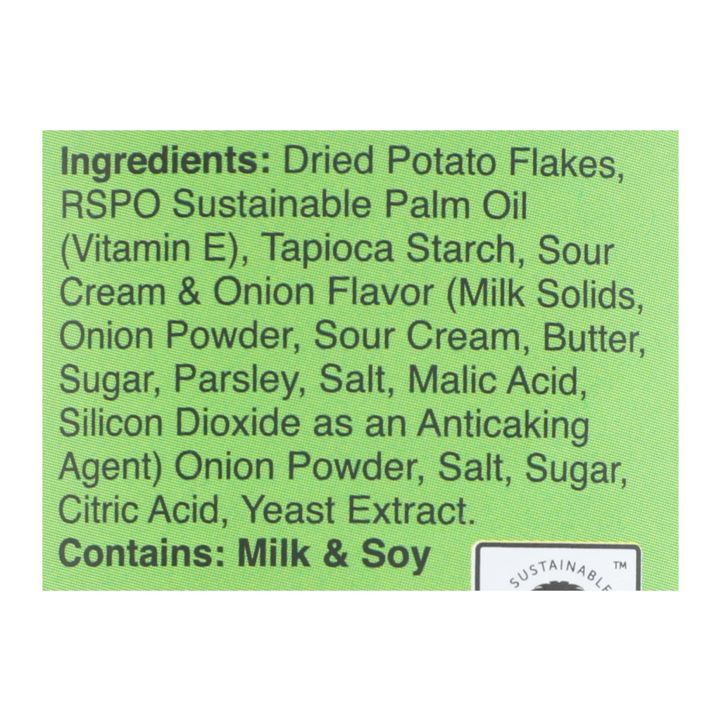 The Good Crisp Company Potato Crisps - Sour Cream and Onion - Case of 12 - 1.6 oz