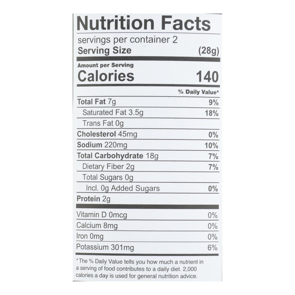 The Good Crisp Company Potato Crisps - Sour Cream and Onion - Case of 12 - 1.6 oz