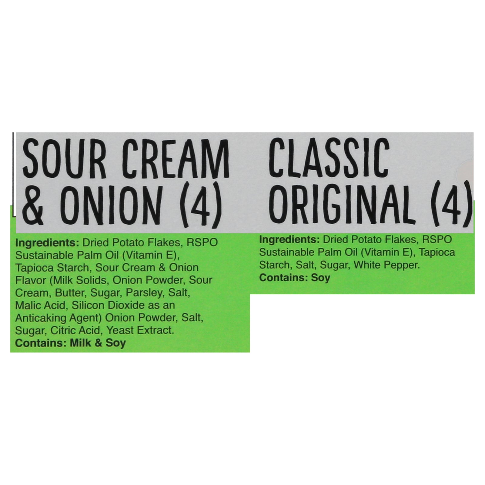 The Good Crisp Company - Pot Crisp Sngle 8pk Mlt Pack - Case of 4-8/1.6 OZ