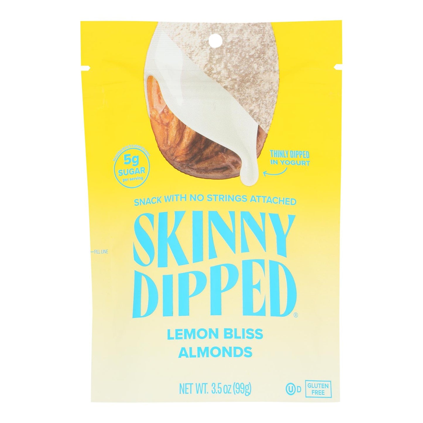 Skinnydipped - Almonds Lemon Bliss - Case of 10-3.5 OZ