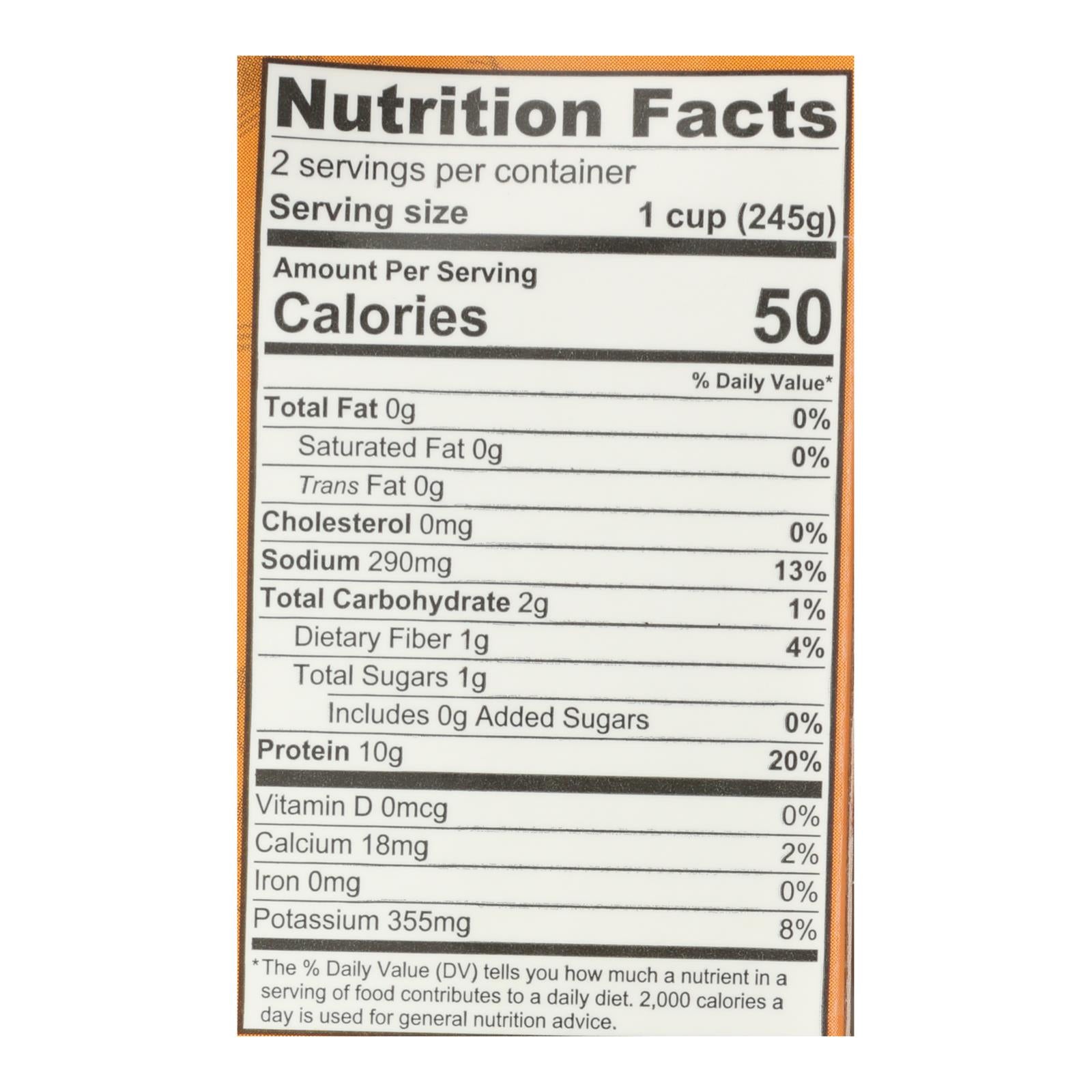 Kettle & Fire Mushroom Chicken Bone Broth  - Case of 6 - 16.9 OZ