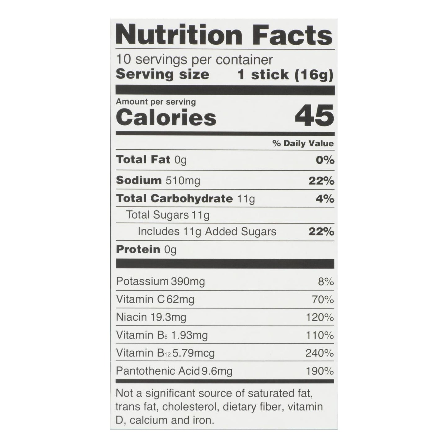 Liquid I.v. - Drink Mx Acai Berry 10 Ct - 1 Each-5.65 OZ