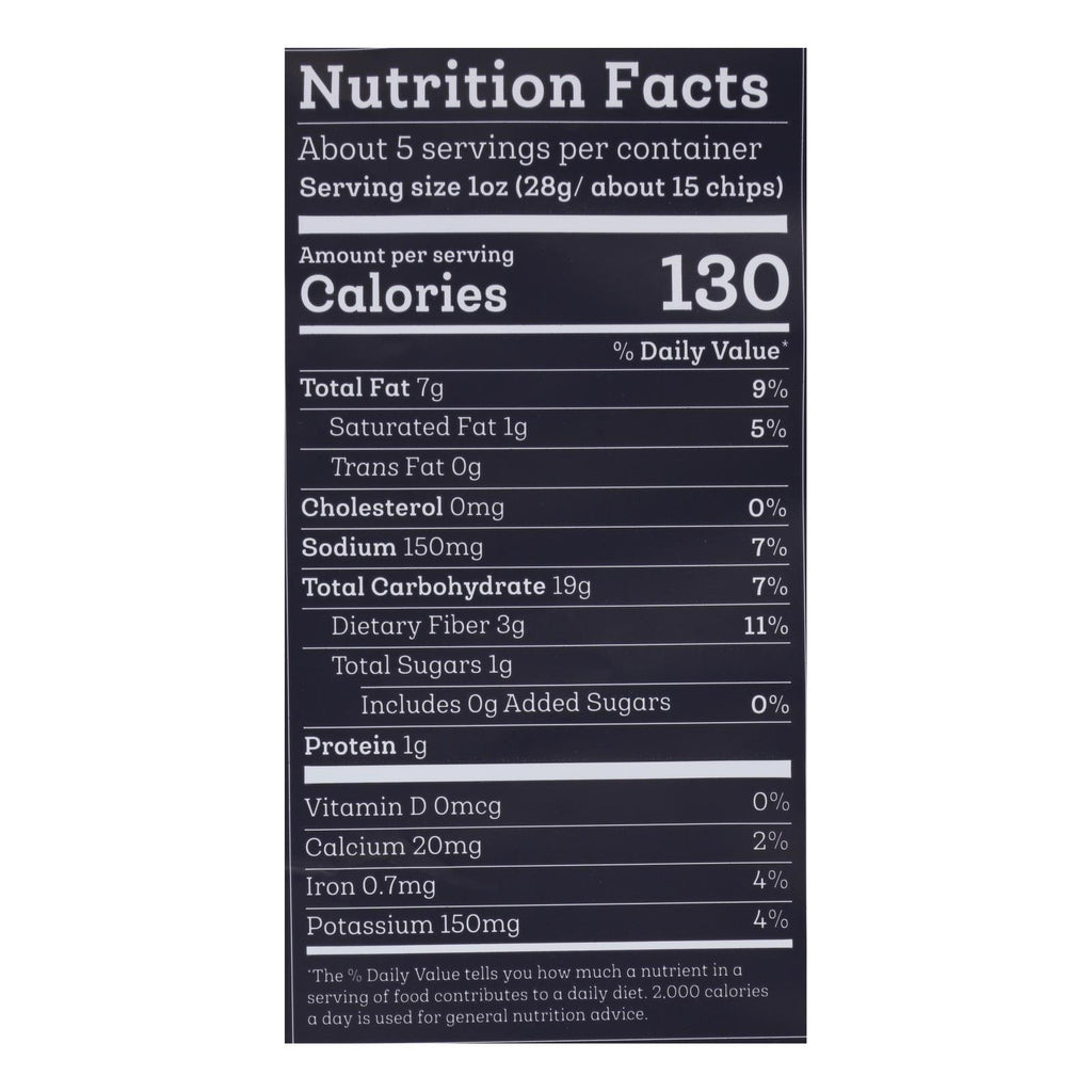 Siete Family Foods, Grain Free Tortilla Chips Sea Salt, Case Of 12, 5 oz
