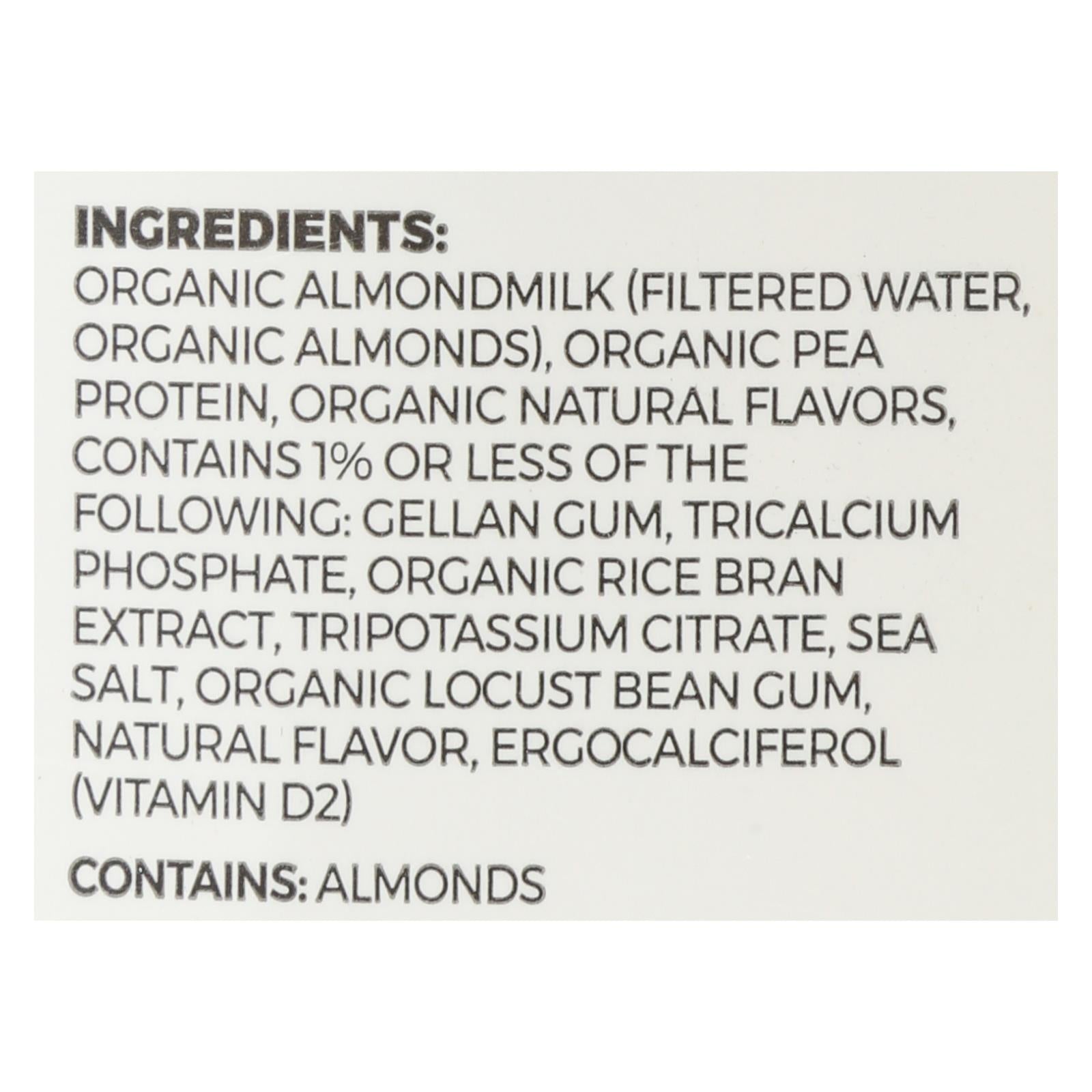 Orgain Organic Protein Almond Milk - Unsweetened Vanilla - Case of 6 - 32 FZ
