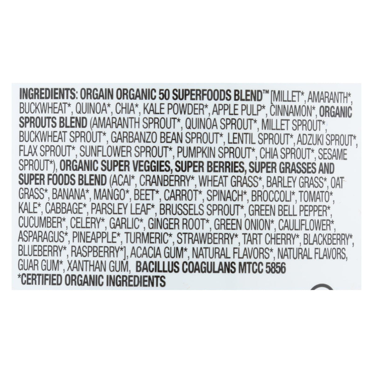 Orgain Organic Hydration Powder - Berry Punch - 0.62 lb.