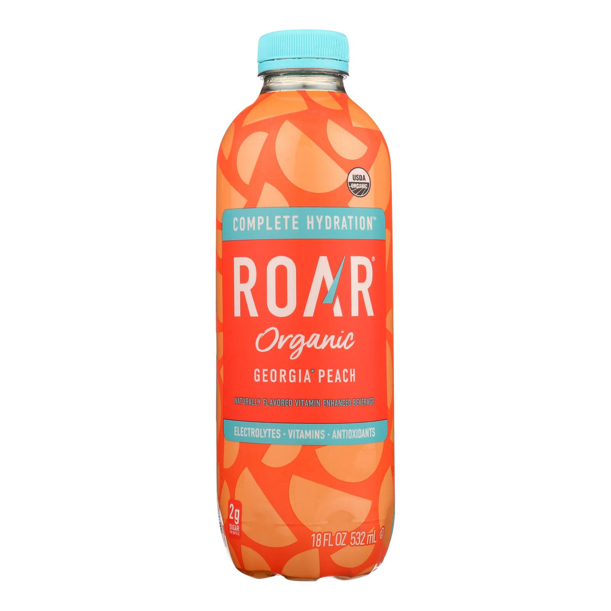 Roar Organic - Water Og2 Georgia Peach - CS of 12-18 FZ