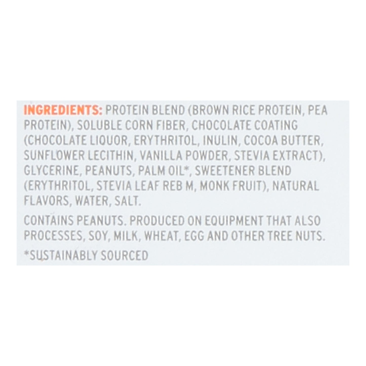 No Cow Bar - Bar Chocolate Peanut Butter Cup - Case of 12-2.12 OZ