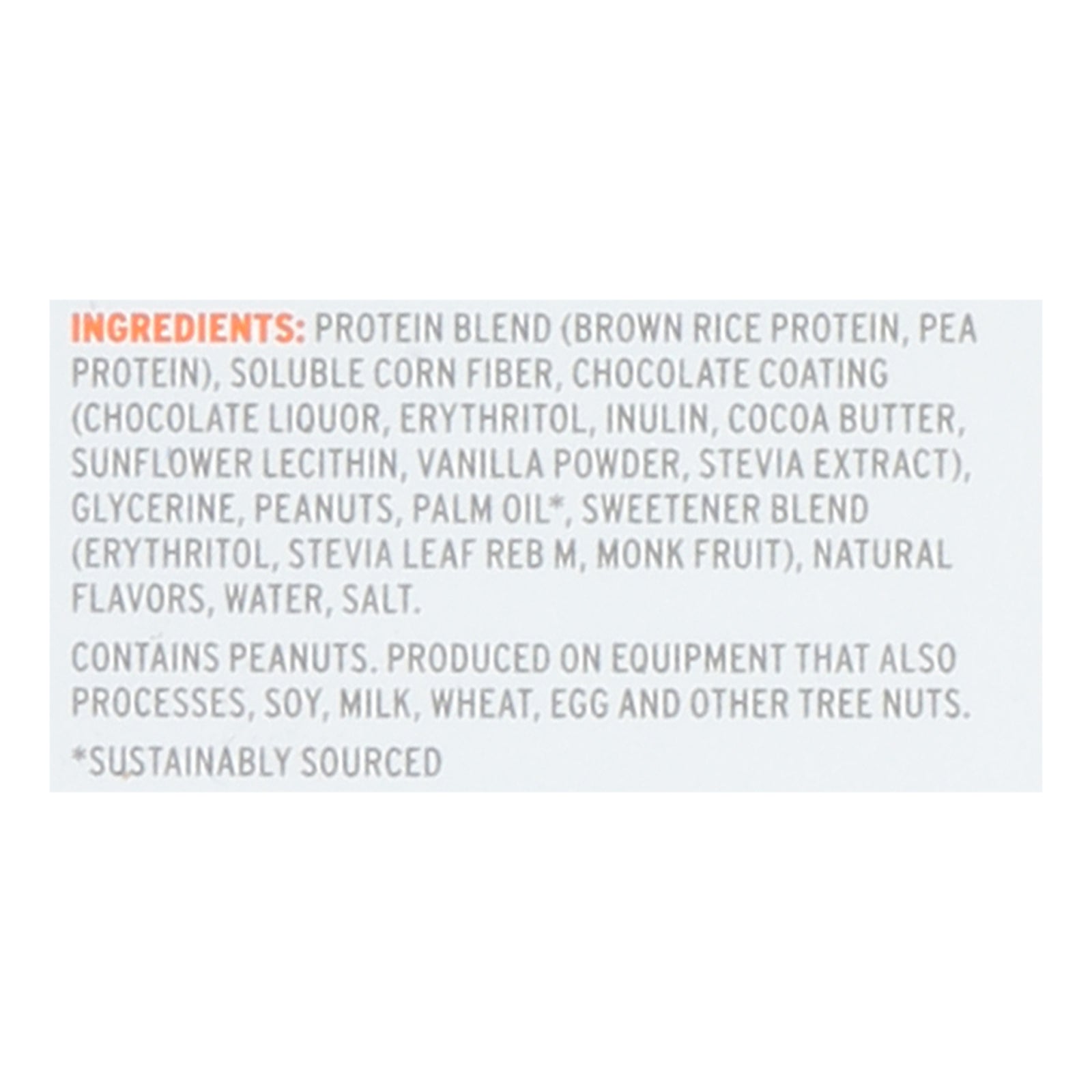 No Cow Bar - Bar Chocolate Peanut Butter Cup - Case of 12-2.12 OZ