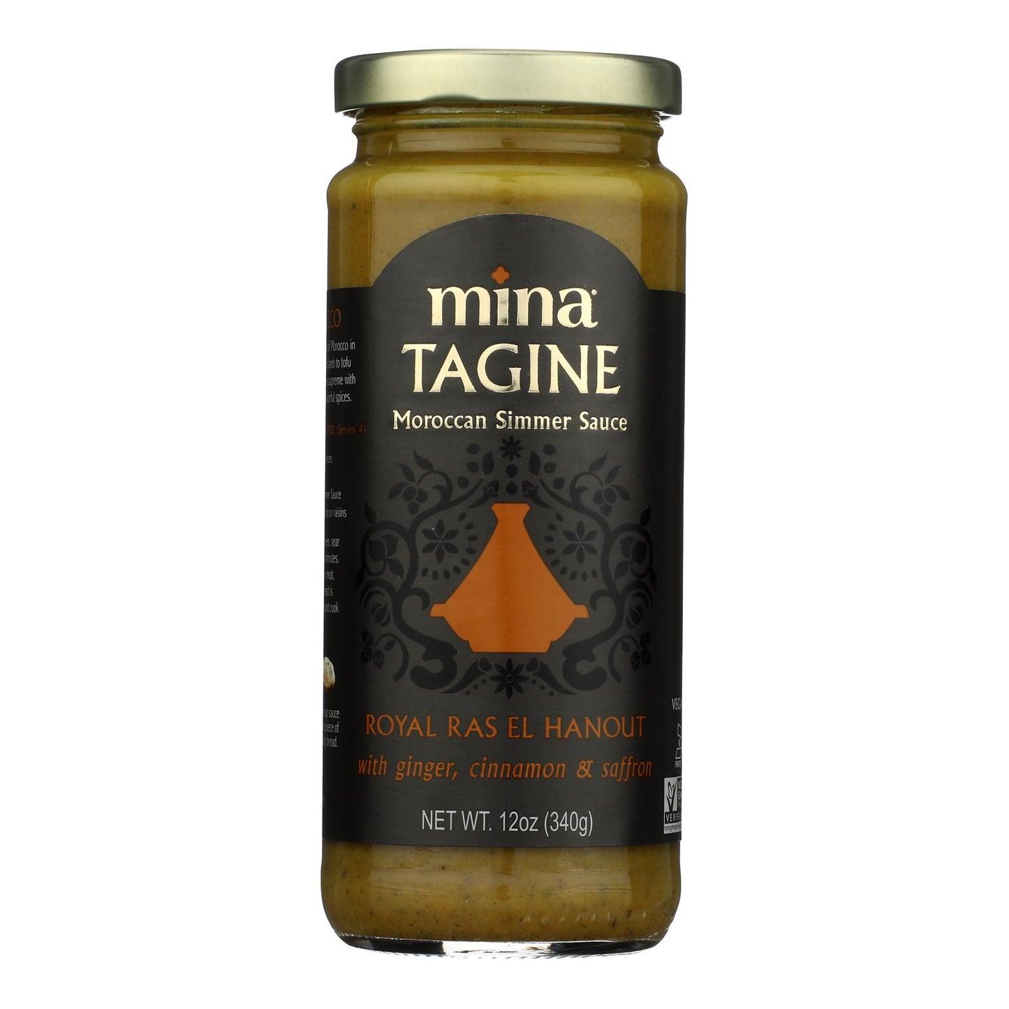 Mina's Moroccan Lamb Or Beef Tagine Sauce  - Case of 6 - 12 OZ