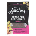 Country Archer - Jerky Beef Teriyaki - Case of 12-2.5 OZ