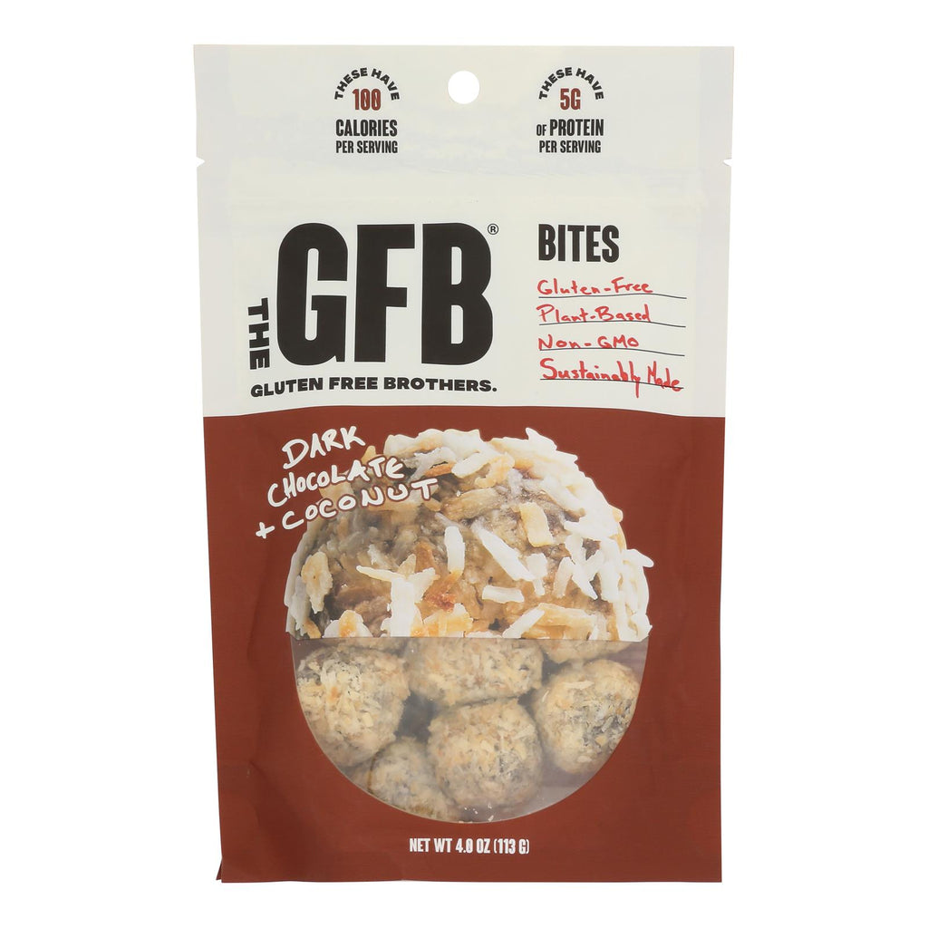 The Gluten Freeb Bites - Dark Chocolate Coconut - Case of 6 - 4 oz