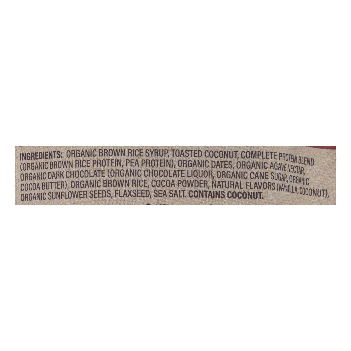 The Gluten Freeb Bites - Dark Chocolate Coconut - Case of 6 - 4 oz