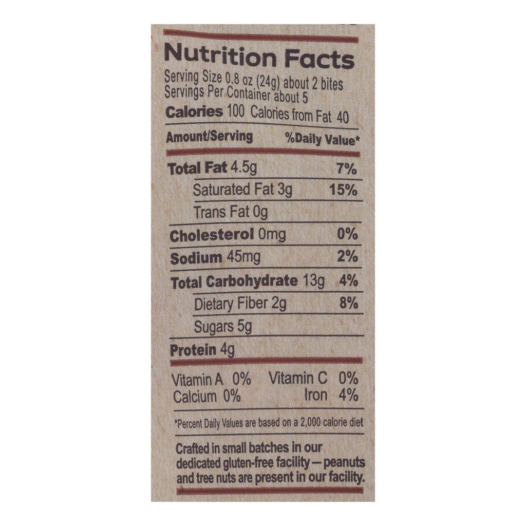 The Gluten Freeb Bites - Dark Chocolate Coconut - Case of 6 - 4 oz