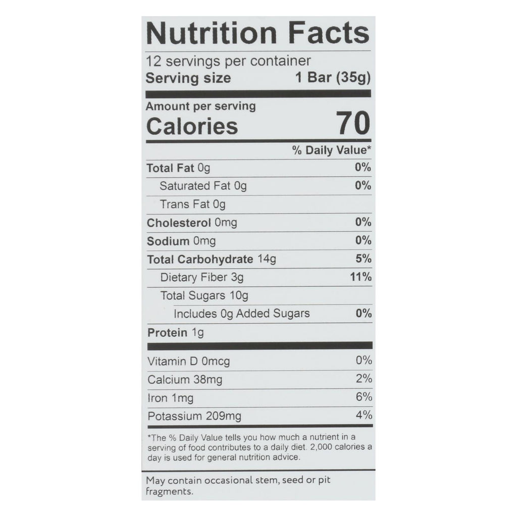 That's It - Fruit Bar Apple & Fig - Case of 12 - 1.2 OZ