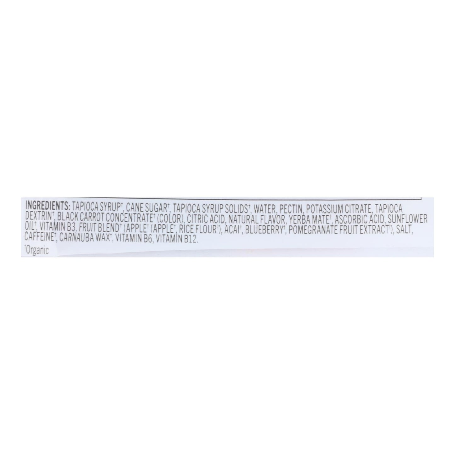 Probar Bolt Energy Chews - Organic Berry Blast - 2.1 oz - Case of 12