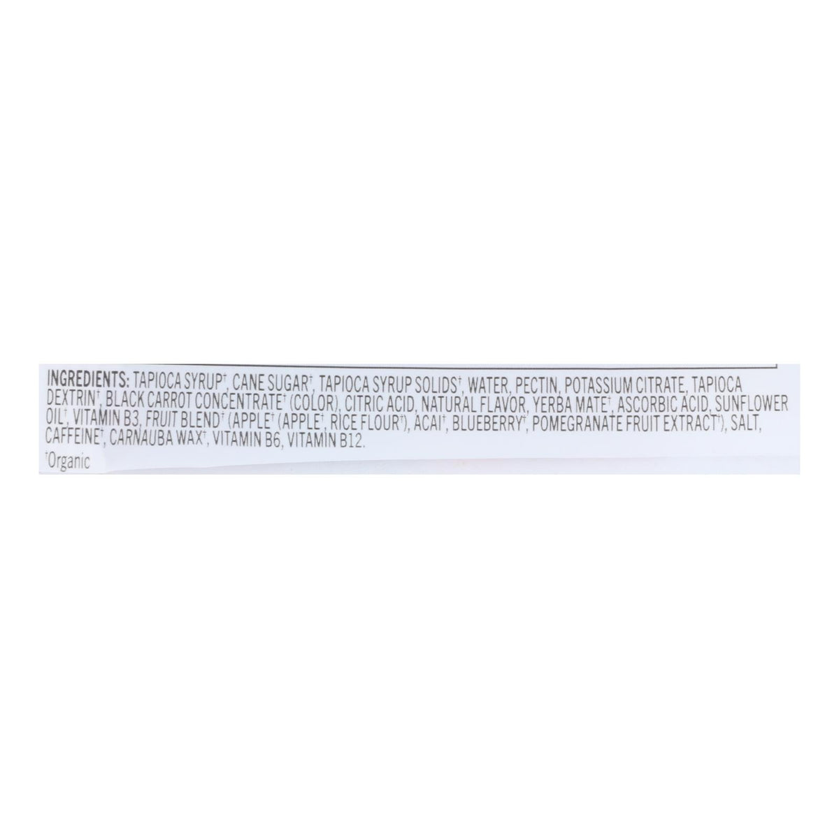 Probar Bolt Energy Chews - Organic Berry Blast - 2.1 oz - Case of 12