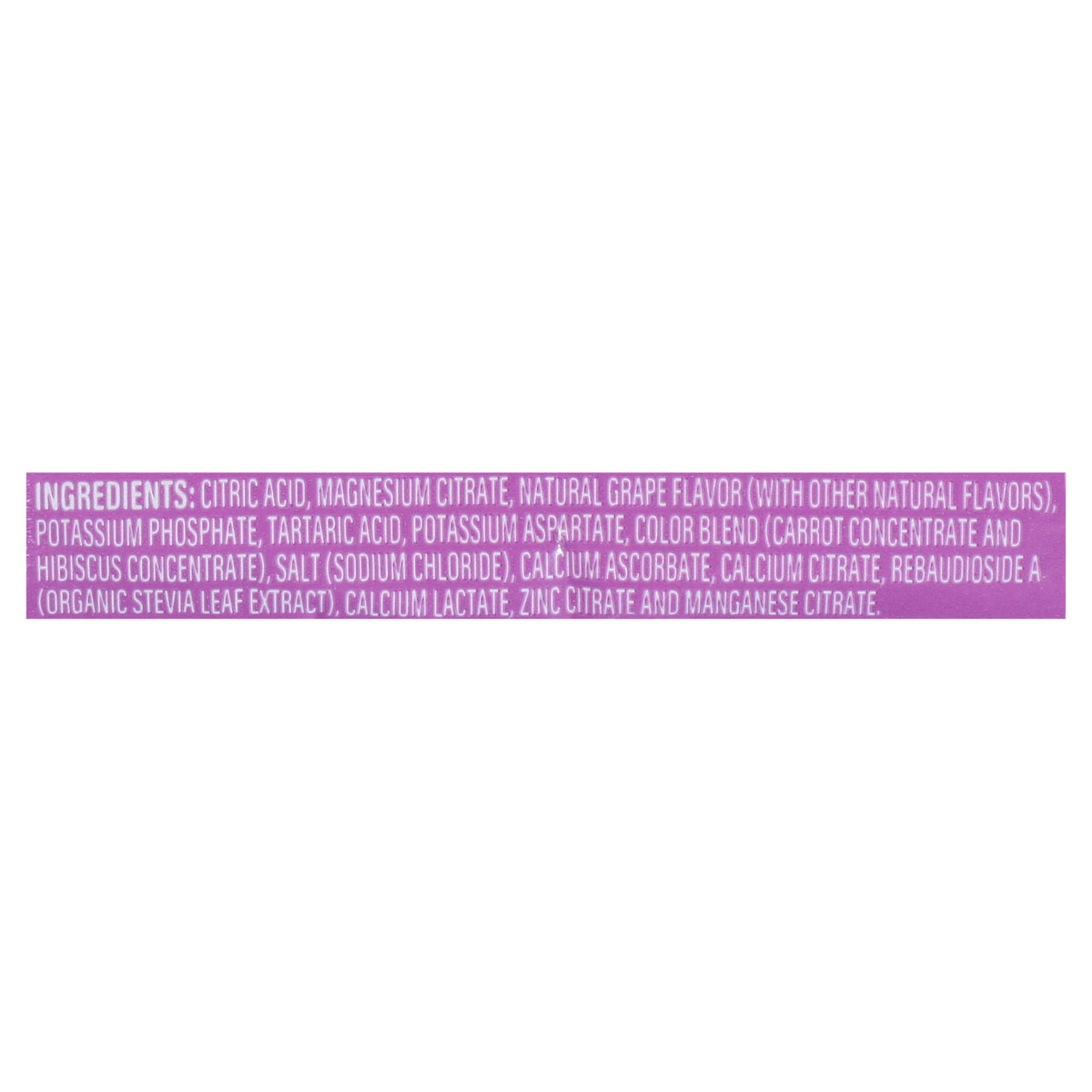 Ultima Replenisher - Elctrlt Pwdr Grape Box - CS of 20-.13 OZ