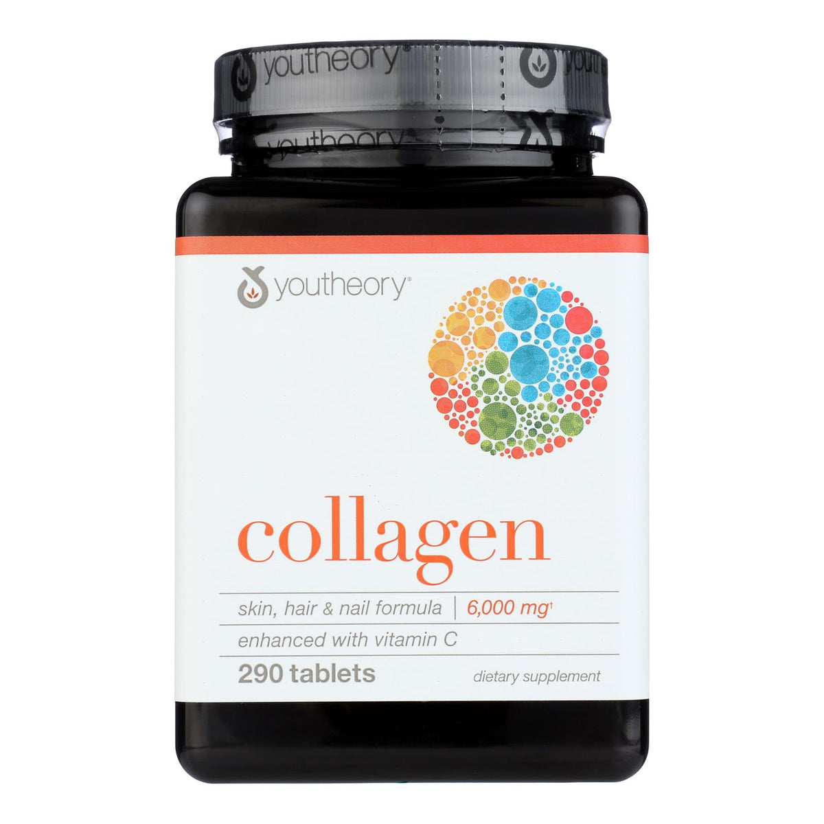 Youtheory Collagen - Type 1 and 2 and 3 - 290 Tablets