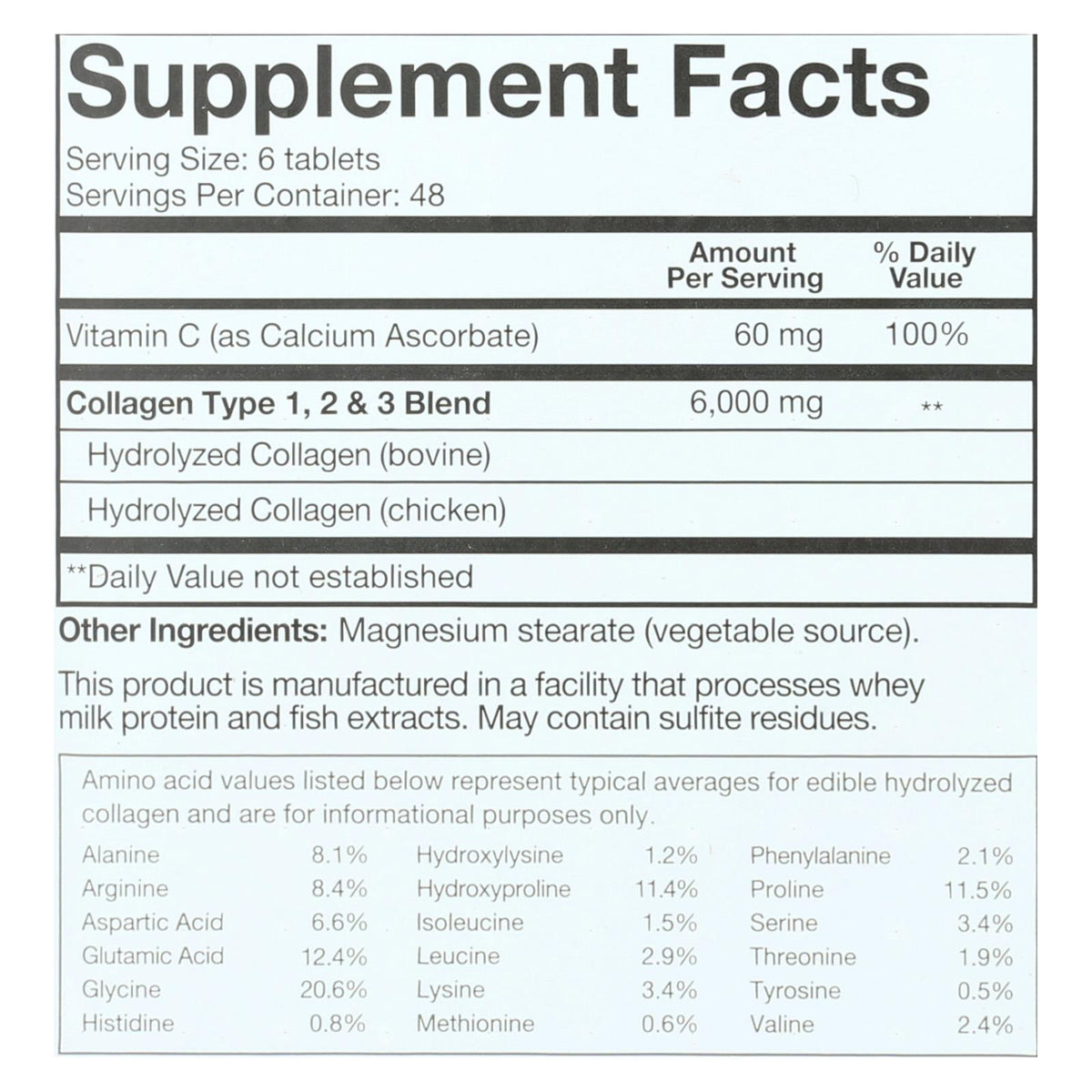 Youtheory Collagen - Type 1 and 2 and 3 - 290 Tablets
