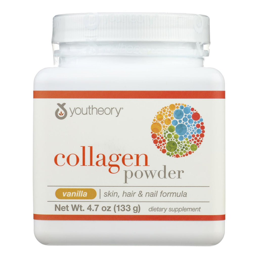 Youtheory Collagen - Powder - Vanilla - 4.7 oz