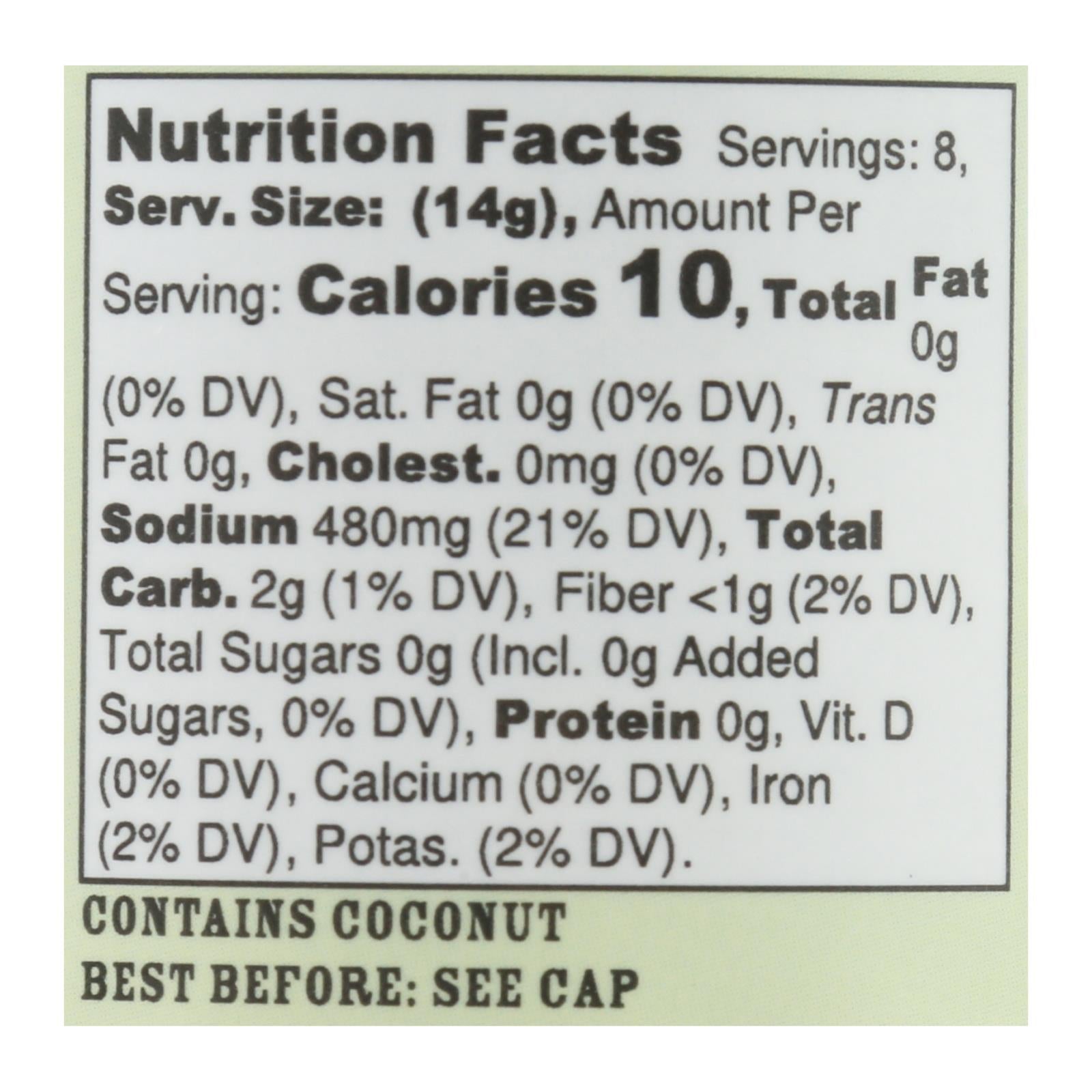 Mike's Organic Curry Love - Curypste Organic Green Thai Ms - Case of 6-4.23 OZ