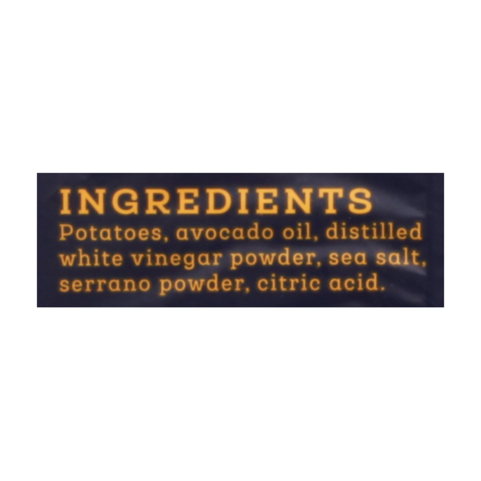 Siete Family Foods, Kettle Cooked Potato Chips Serrano Sea Salt Vinegar, Case Of 6, 5.5 oz