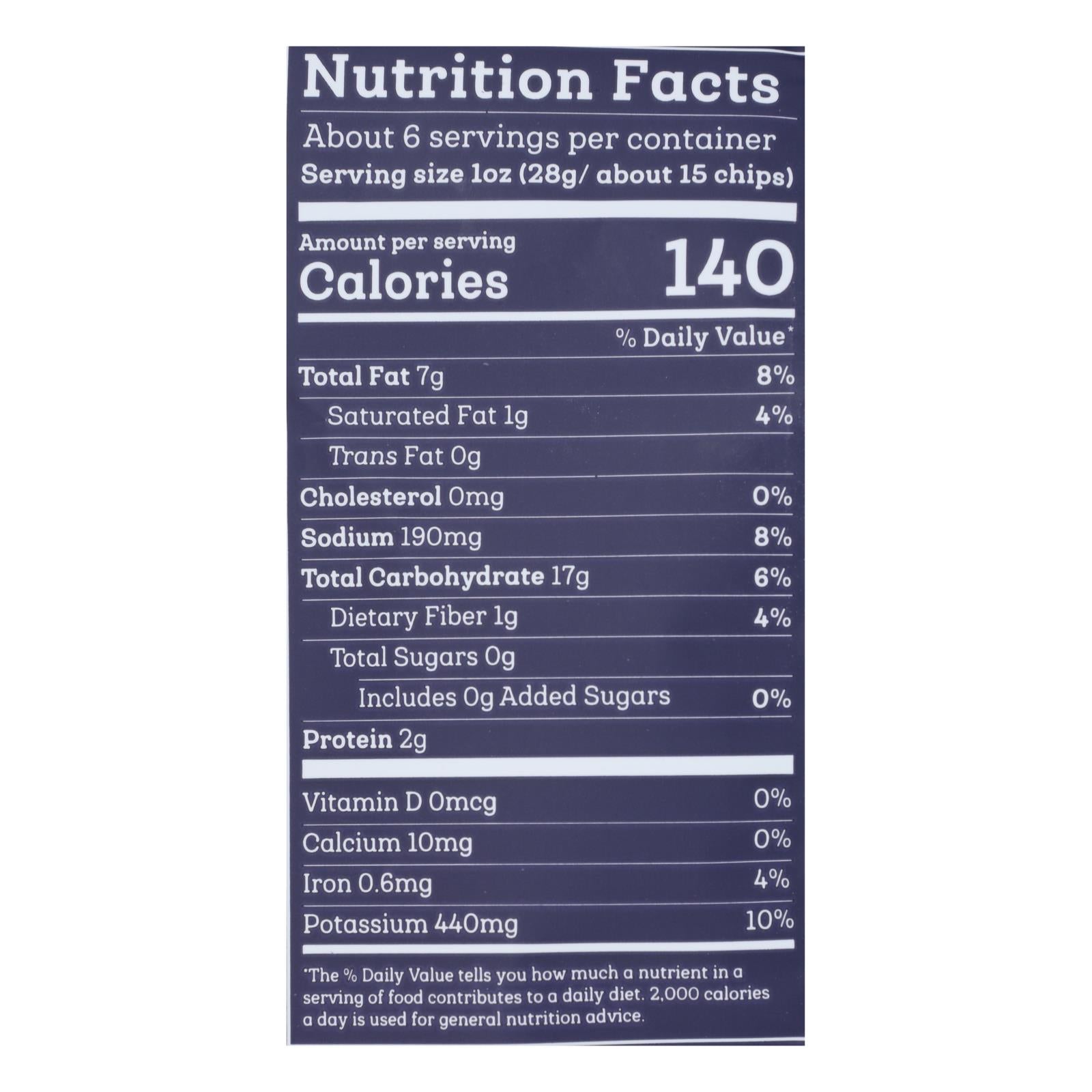 Siete Family Foods, Kettle Cooked Potato Chips Serrano Sea Salt Vinegar, Case Of 6, 5.5 oz
