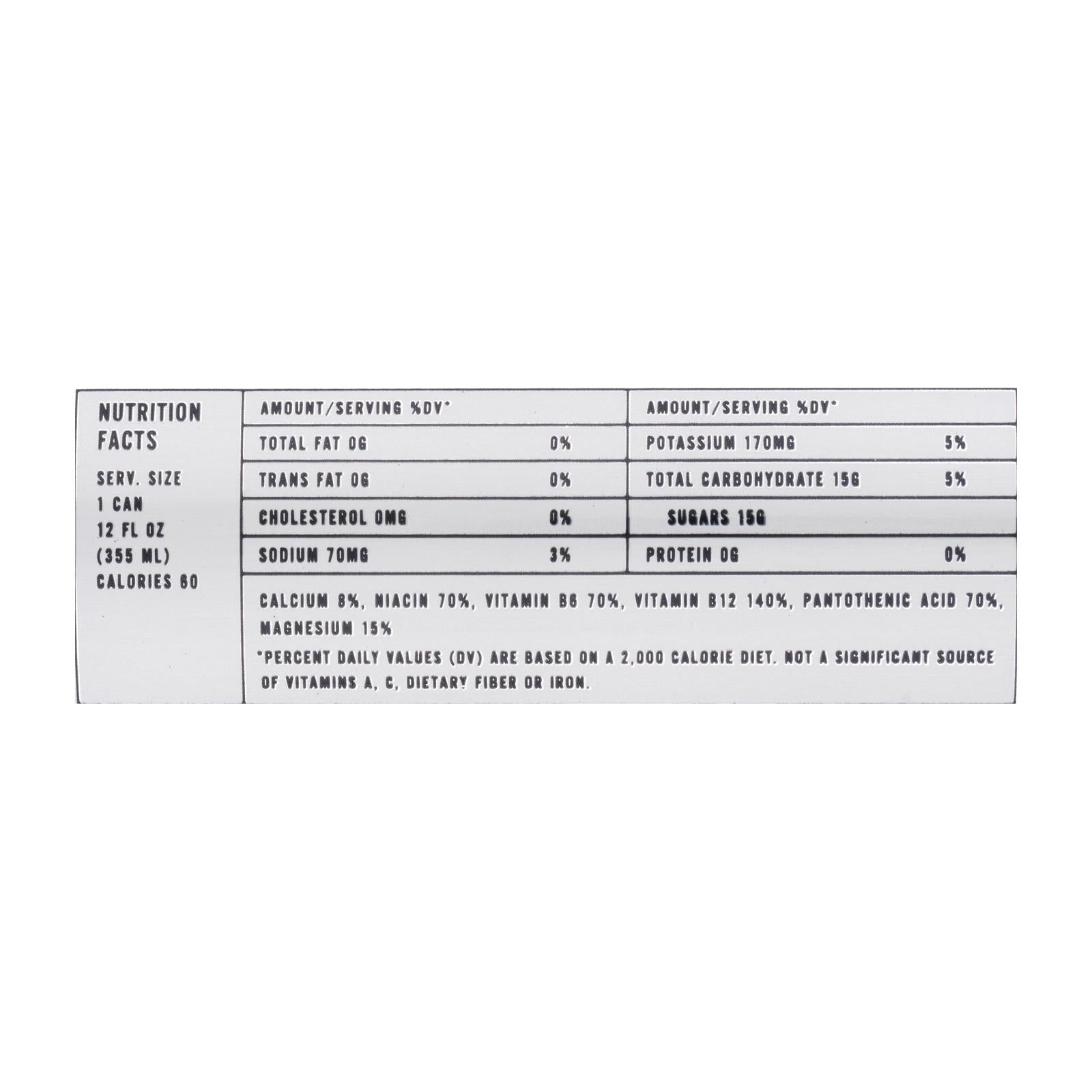 Sunshine Beverages - Soda Bluberry Lemonade - Case of 12-12 FZ