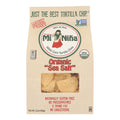 Mi Nina's White Corn Tortilla Chips With Sea Salt  - Case of 9 - 12 OZ