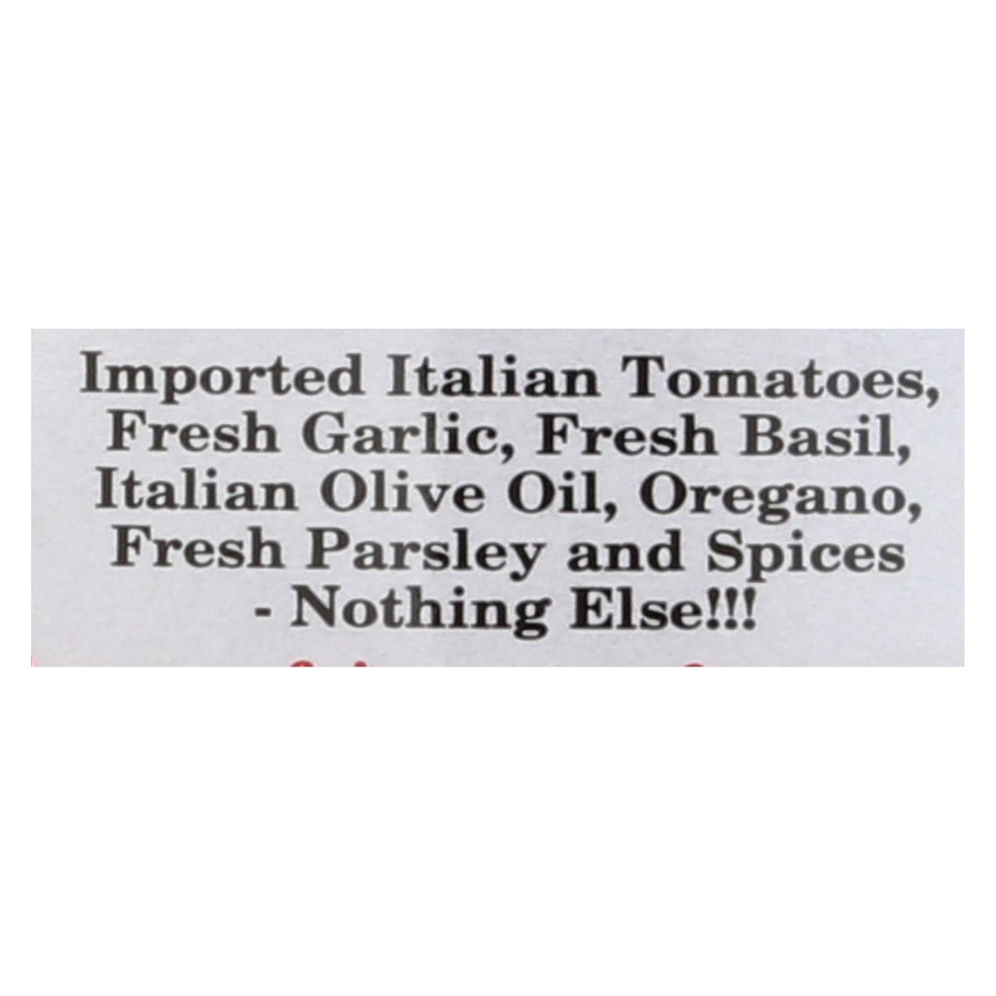 Michael's Of Brooklyn Marinara Sauce  - Case of 6 - 32 OZ