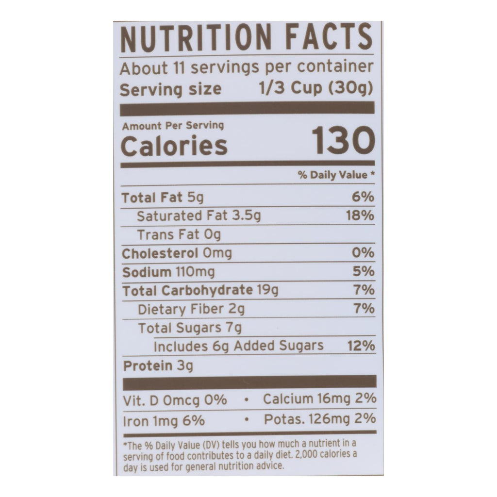 Purely Elizabeth Organic Ancient Grain Granola - Blueberry Hemp - Case of 6 - 12 oz.