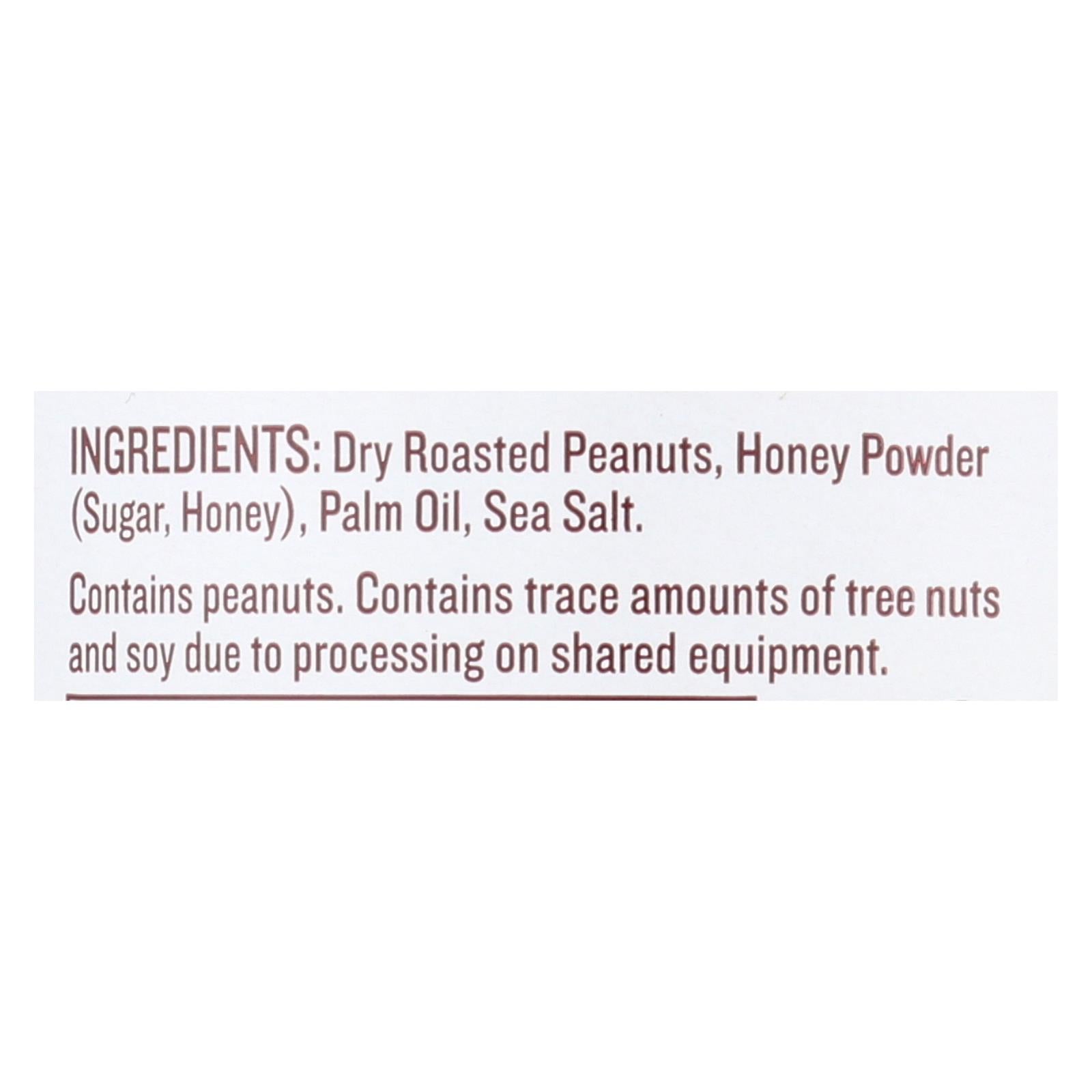 Justin's Nut Butter Peanut Butter - Honey - Case of 12 - 16 oz.