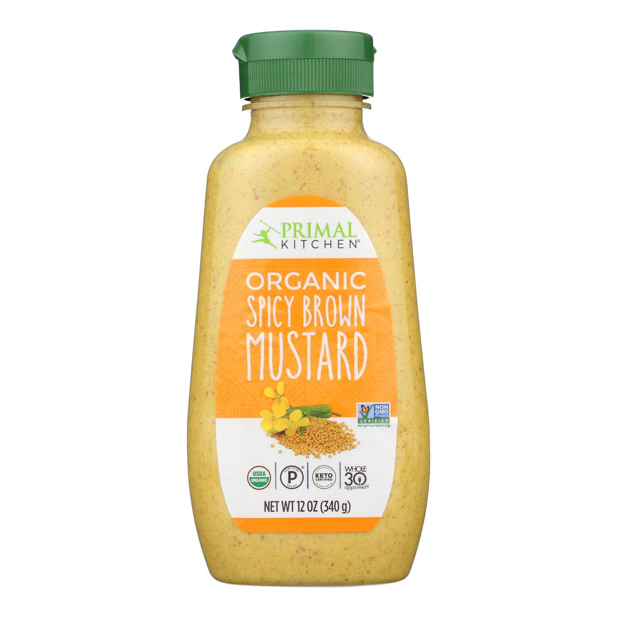 Primal Kitchen - Mustard Spicy Brown - Case of 6-12 OZ