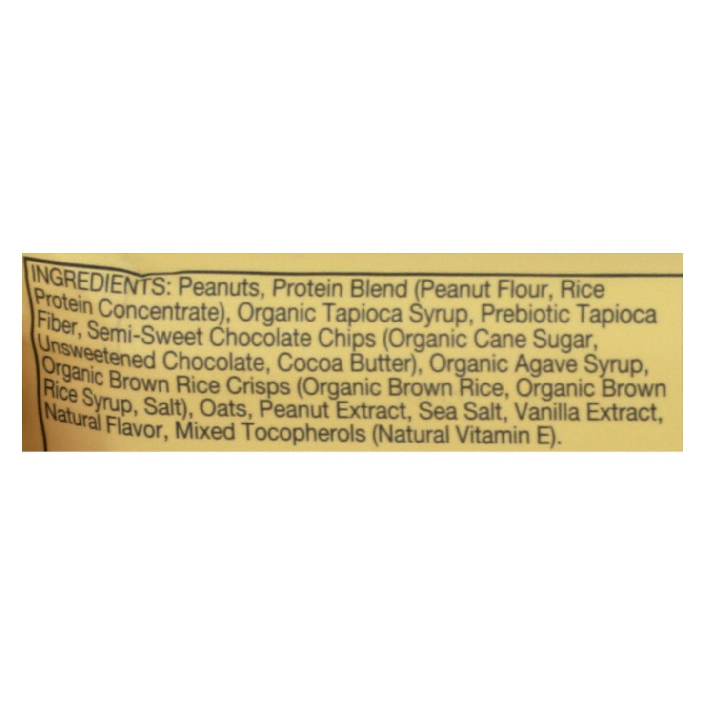 Zing Bars - Nutrition Bar - Peanut Butter Chocolate Chip - 1.76 oz Bars - Case of 12