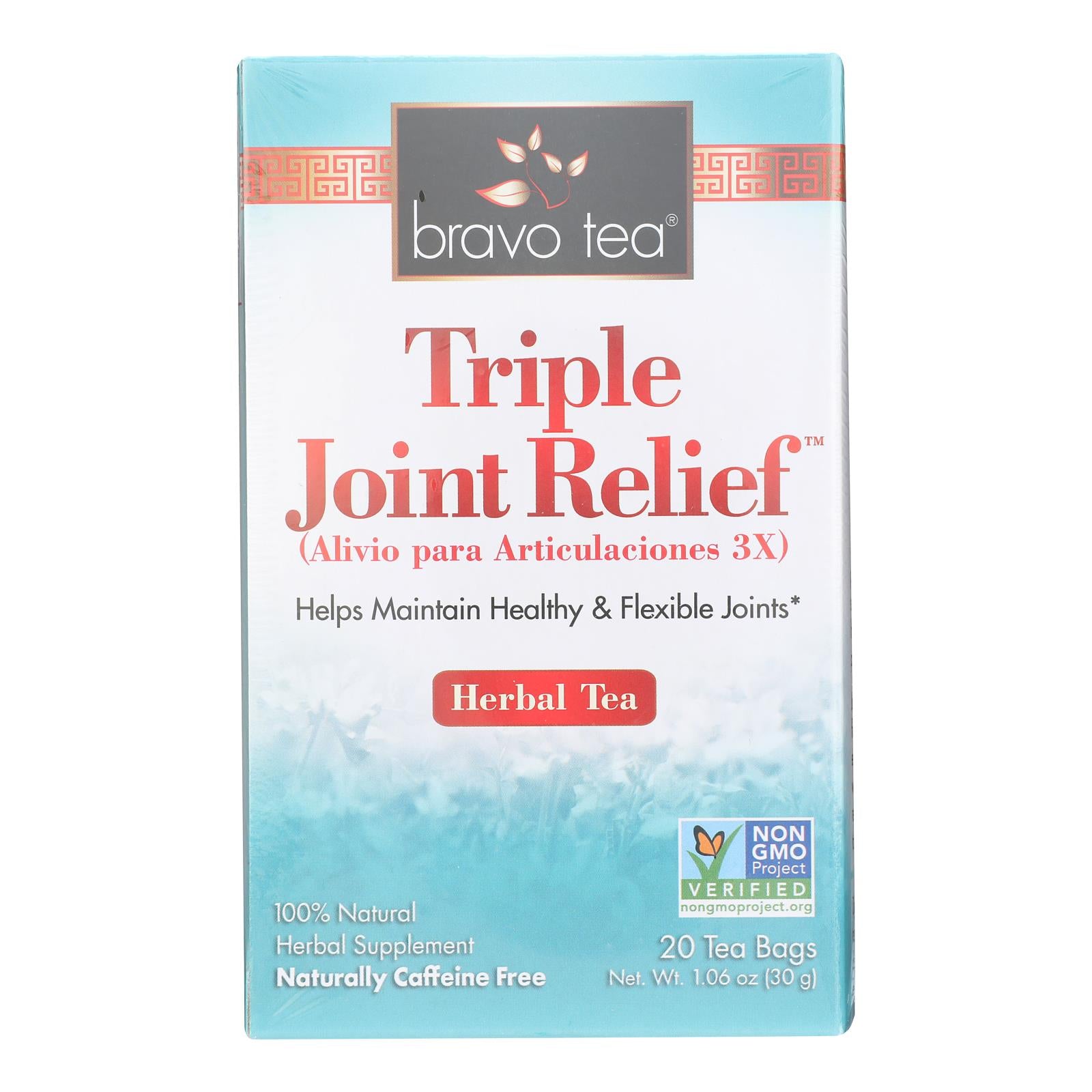 Bravo Teas and Herbs - Tea - Triple Joint Reief - 20 Bag