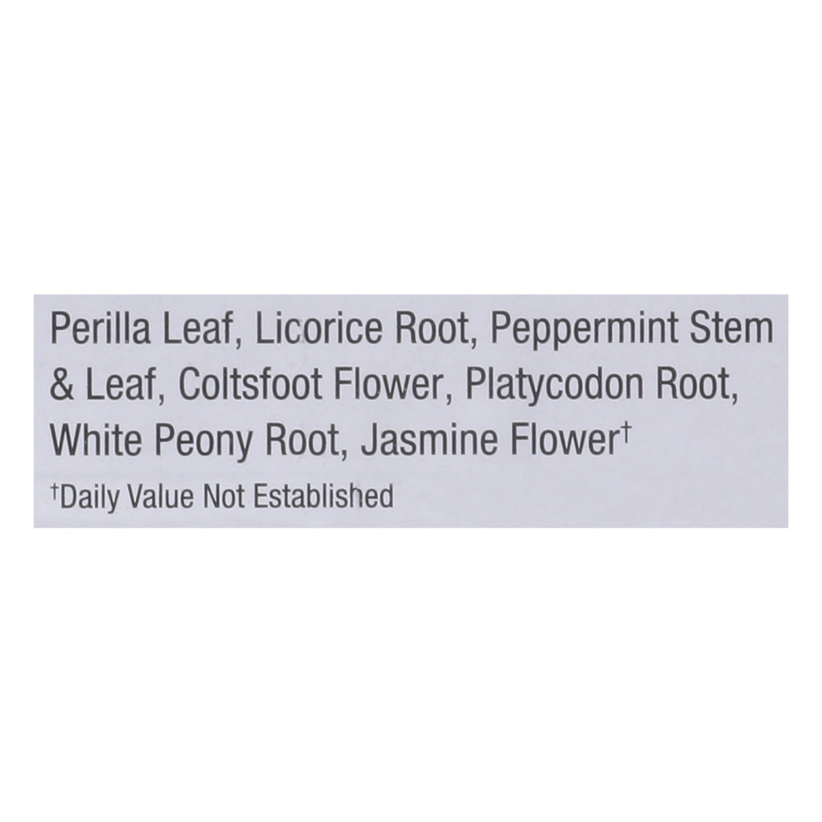 Bravo Teas and Herbs - Tea - Lung Soother - 20 Bag