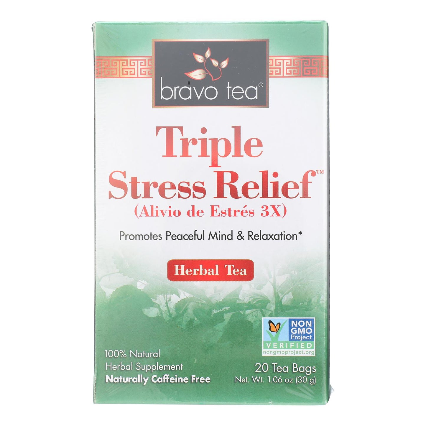 Bravo Teas and Herbs - Tea - Triple Stress Relief - 20 Bag