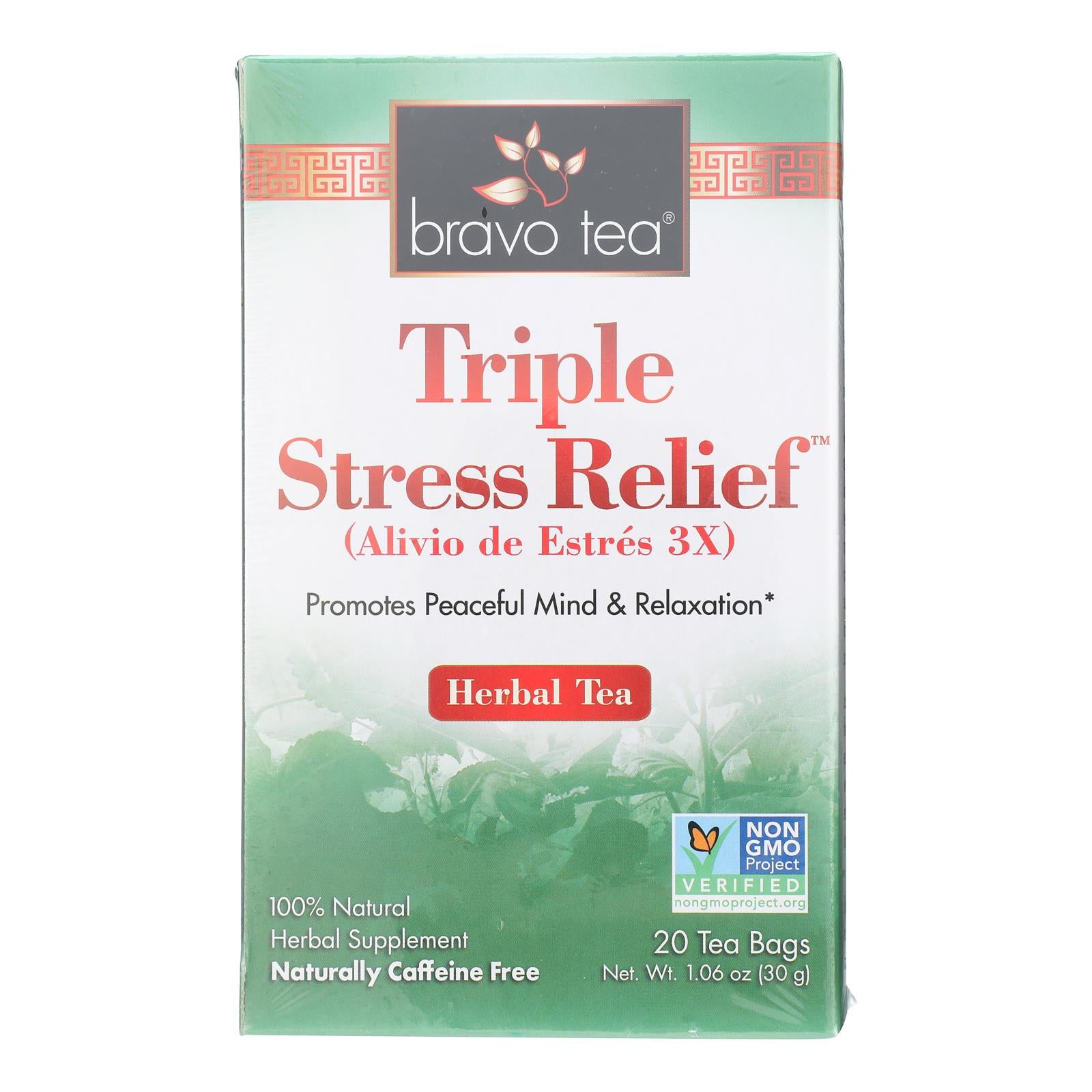 Bravo Teas and Herbs - Tea - Triple Stress Relief - 20 Bag