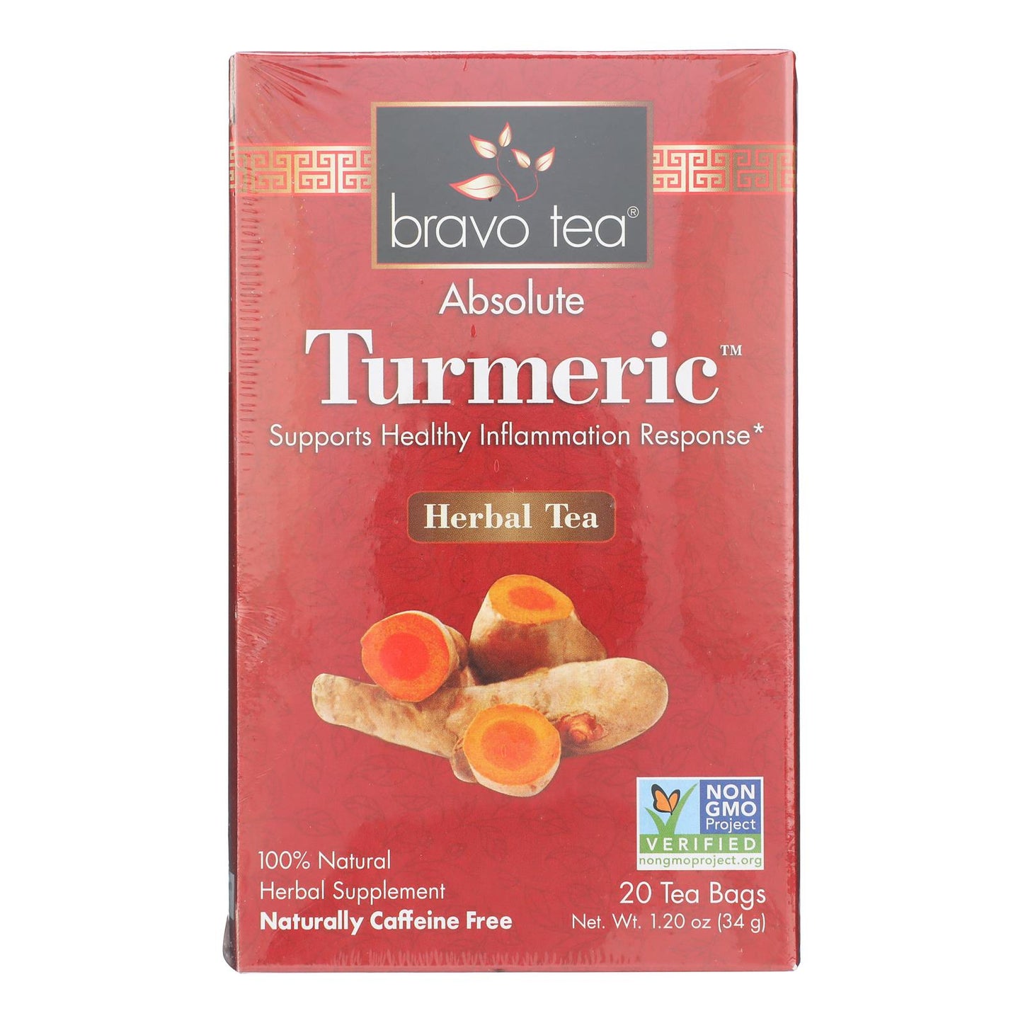 Bravo Teas and Herbs - Tea - Absolute Tumeric - 20 Bag