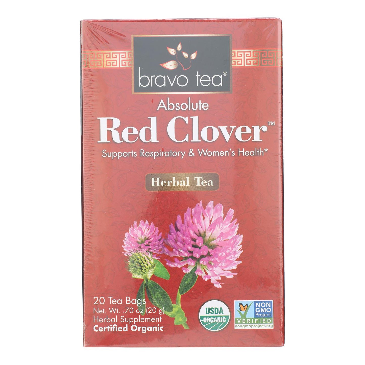 Bravo Teas&herbs - Tea Red Clover - 1 Each-20 BAG