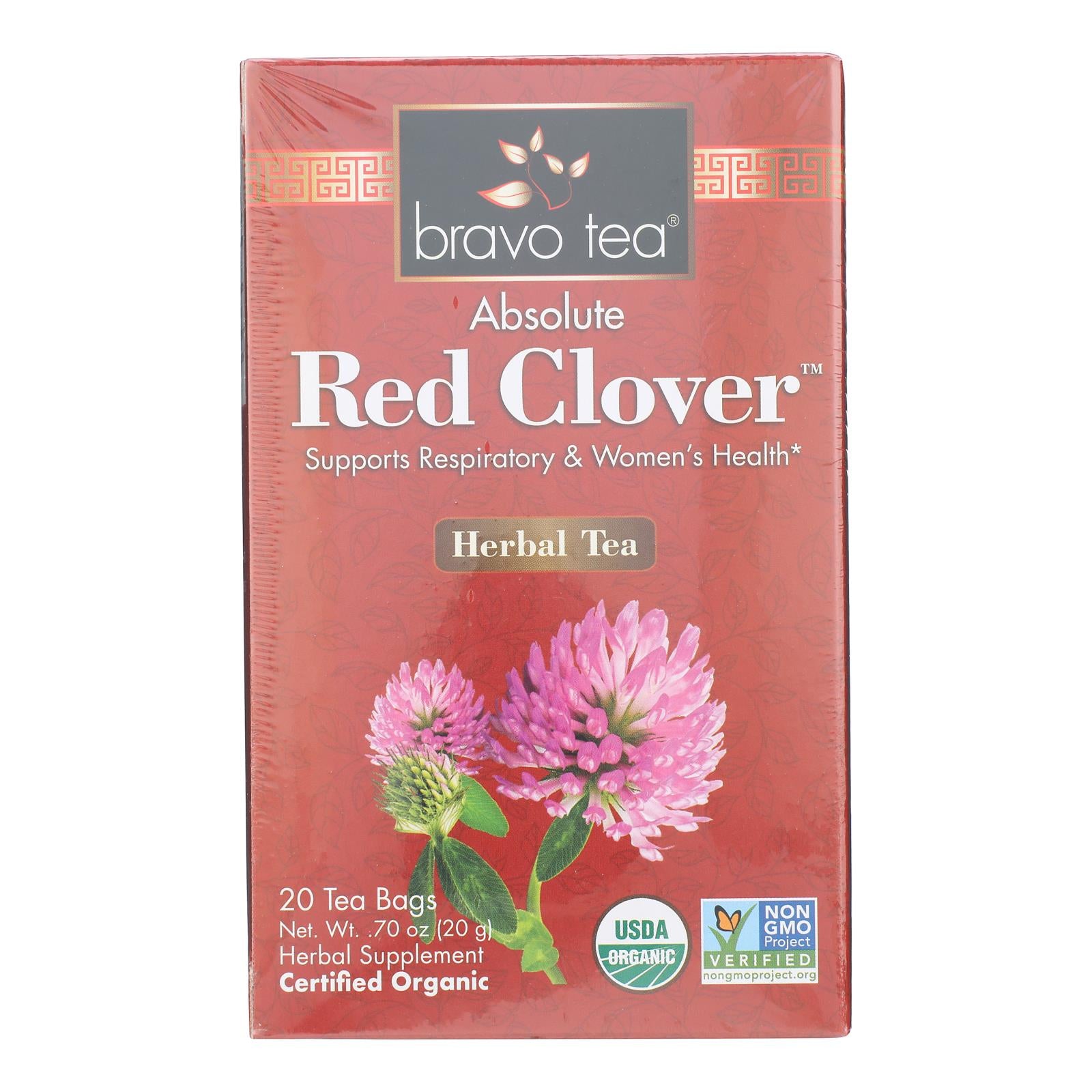 Bravo Teas&herbs - Tea Red Clover - 1 Each-20 BAG