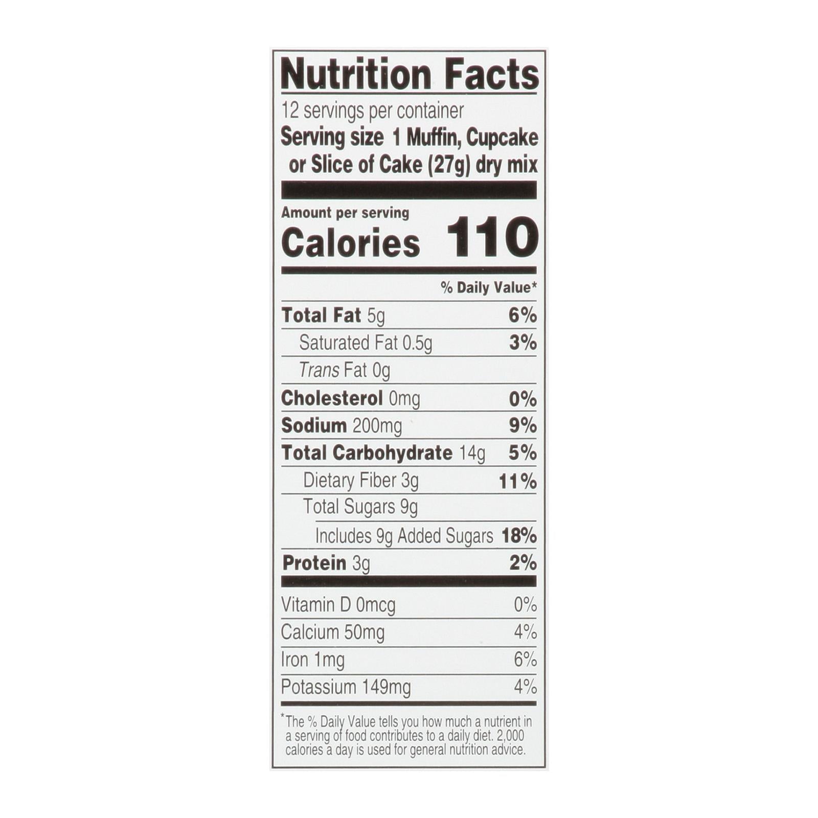 Simple Mills - Mix Chocolate Muffin Cake - Case of 6-11.2 OZ